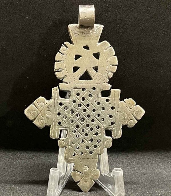 Rare Ancient Ethiopian Coptic Cross pendants Century 19th/20th Amazing - SILVER