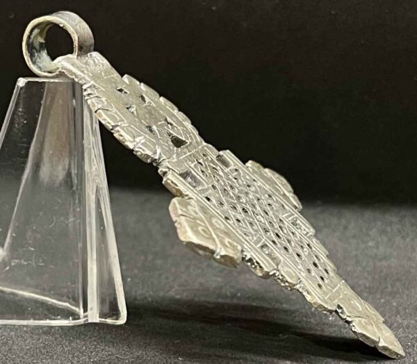 Rare Ancient Ethiopian Coptic Cross pendants Century 19th/20th Amazing - SILVER - Image 11
