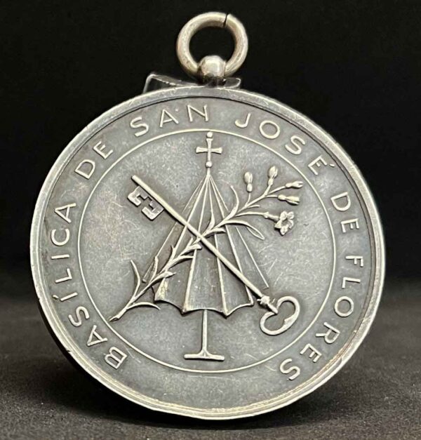 Argentina - Flores Circa 1900 Saint Joseph Congregation Basilic antique medal - Image 13