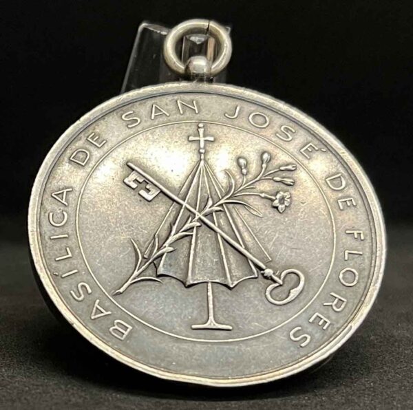 Argentina - Flores Circa 1900 Saint Joseph Congregation Basilic antique medal - Image 15