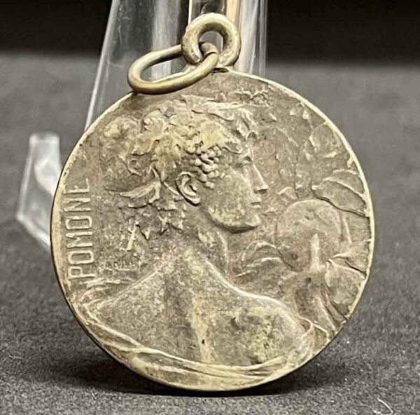 Signed Pillet France 1900´ Art Nouveau Pomone Flower lady design silver amazing! - Image 5