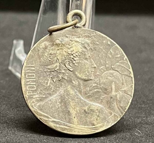 Signed Pillet France 1900´ Art Nouveau Pomone Flower lady design silver amazing! - Image 3
