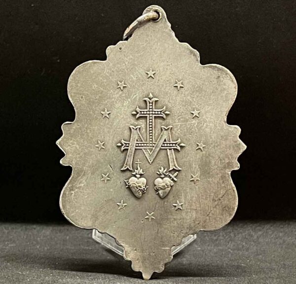 OMG! Spain 1900´ Immaculate Conception Miraculous Art Nouveau amazing design - Image 5