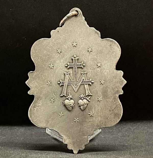 OMG! Spain 1900´ Immaculate Conception Miraculous Art Nouveau amazing design - Image 4