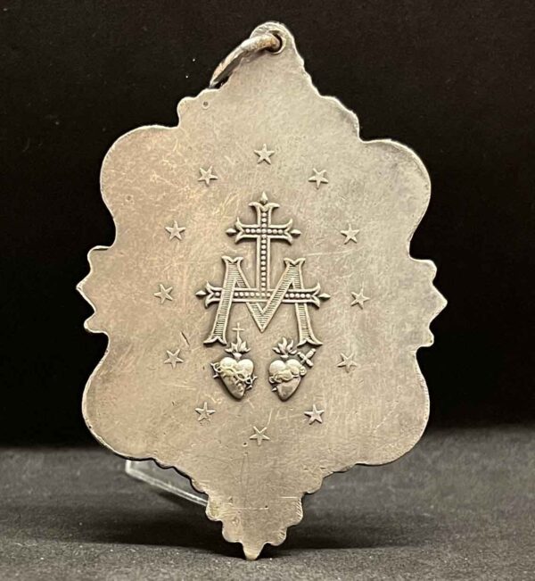 OMG! Spain 1900´ Immaculate Conception Miraculous Art Nouveau amazing design - Image 3