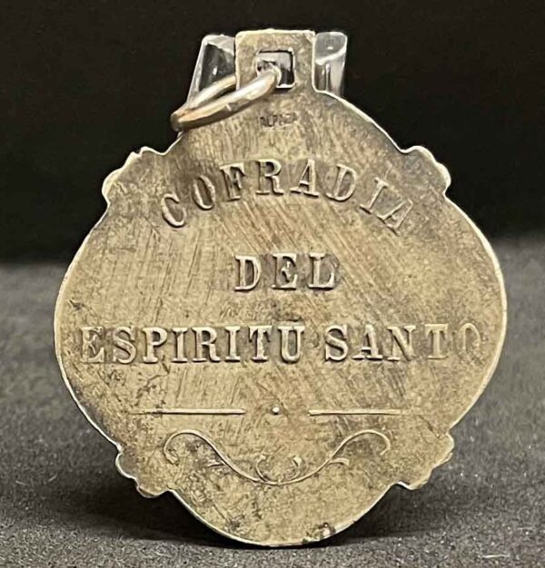 Argentina 1930´ antique Brotherhood of the Holy Spirit amazing medal - Image 3
