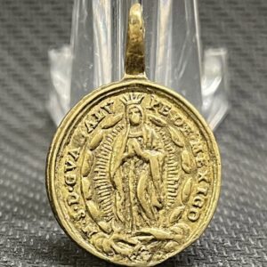 Mexico Century XVIII Our Lady of Guadalupe of Mexico Benedict Cross super scarce