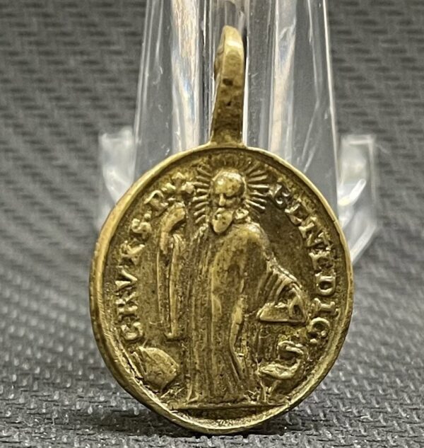 Mexico Century XVIII Our Lady of Guadalupe of Mexico Benedict Cross super scarce - Image 7