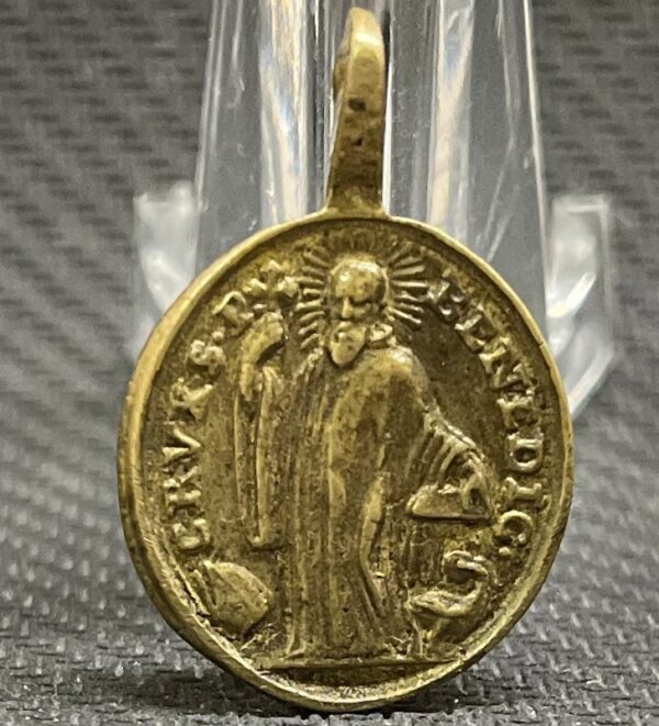 Mexico Century XVIII Our Lady of Guadalupe of Mexico Benedict Cross super scarce - Image 2