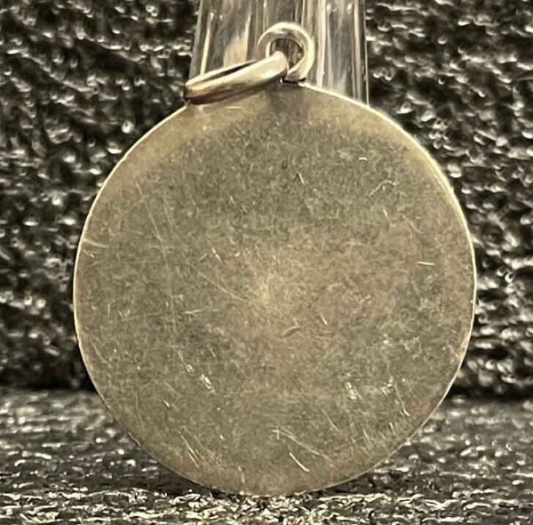 France Super delicate (silver & enamel) VIRGIN MARY muy bonita! vintage medal - Image 2