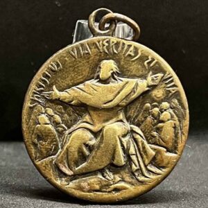 Italy Rome vintage Jesus Christ, Pope Paul VI "the way, the truth, and the life"