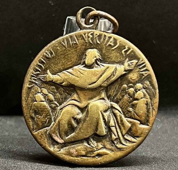 Italy Rome vintage Jesus Christ, Pope Paul VI "the way, the truth, and the life"