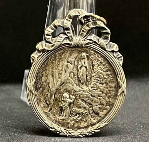CD France 1930´ old Sacred Heart of Jesus Christ Our Lady of Lourdes Art Nouveau - Image 3