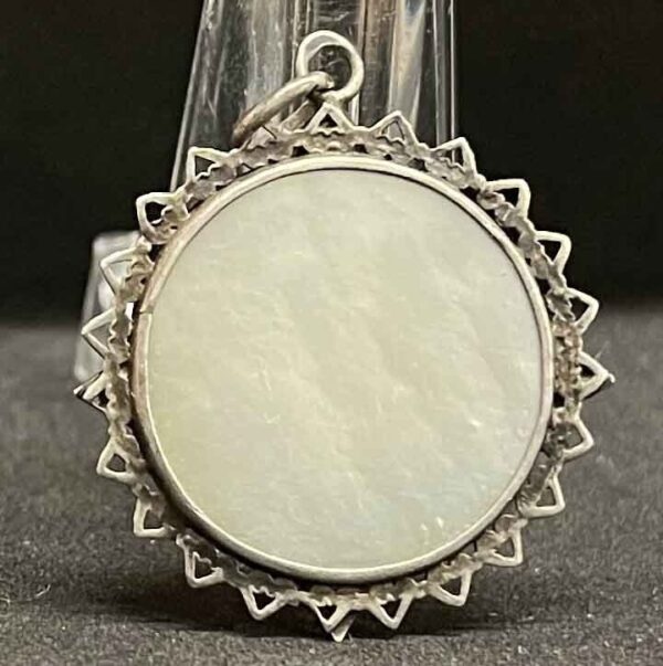 Europe 1940´ Immaculate Conception Cherubs mother of pearl, silver & marcasite - Image 3