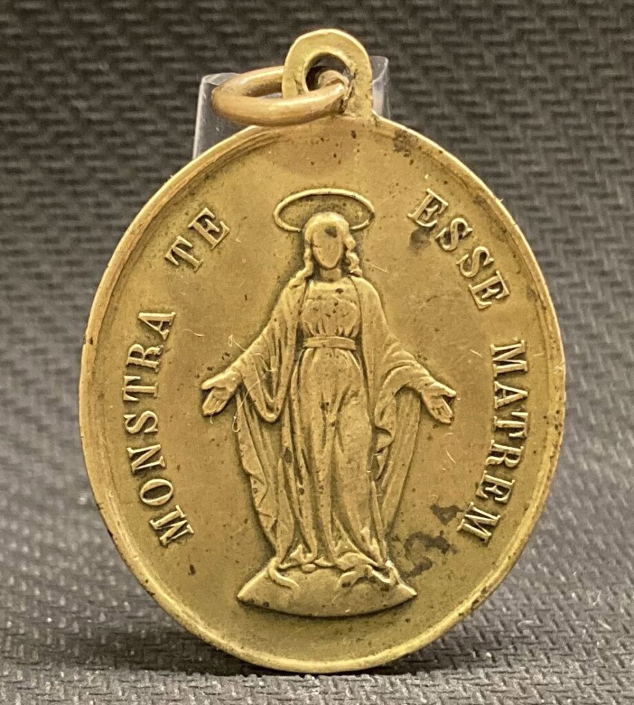 FRANCE MIRACULOUS VIRGIN MARY "MONSTRA TE ESSE MATREM" DAUGHTERS MARY CONGREGATI