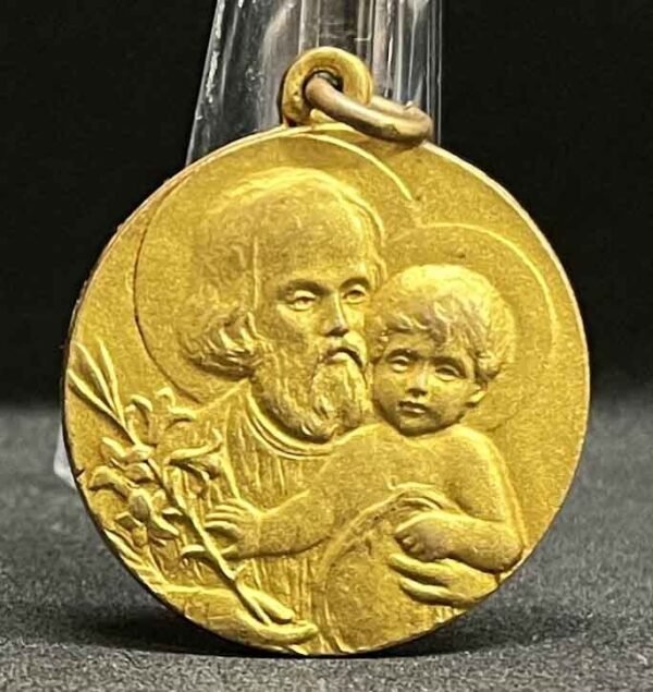 Argentina Saint Joseph wonderful design antique medal