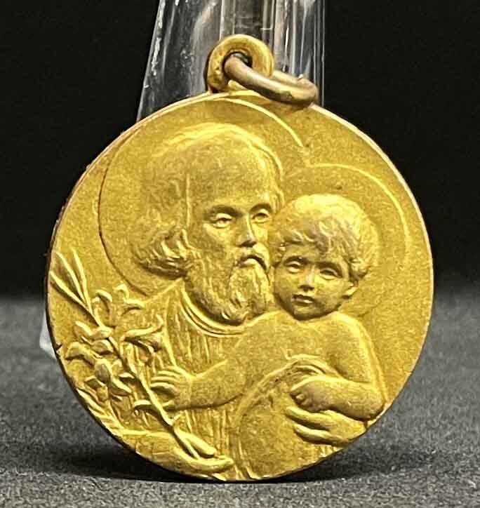 Argentina Saint Joseph wonderful design antique medal