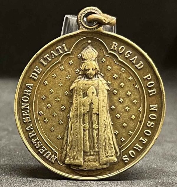 By S. Johnson - Italy 1900 Our Lady of Itati Coronation Souvenir Guardian Angels - Image 4
