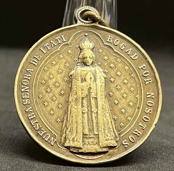 By S. Johnson - Italy 1900 Our Lady of Itati Coronation Souvenir Guardian Angels - Image 2